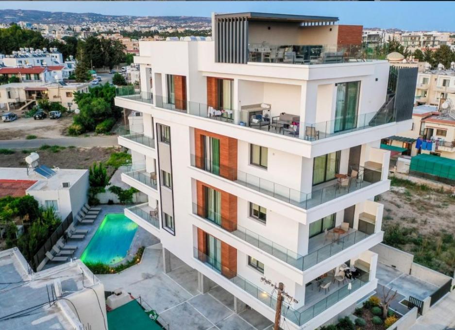 Olive Shared Pool Apartments Πάφος Εξωτερικό φωτογραφία